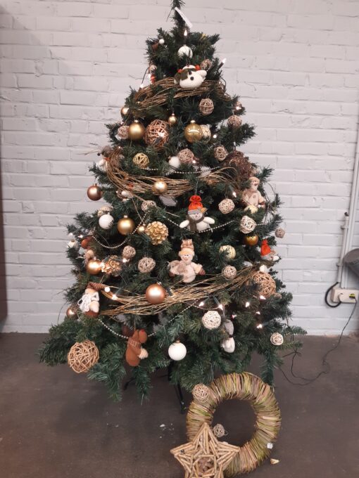 Kerstboom hout De Kringloopwinkel